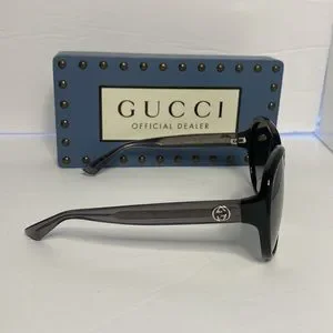 Gucci | Accessories | New Gucci Womens Gg080sk Blackgrey 